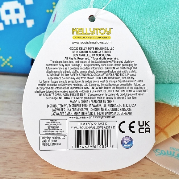 Squishmallow Maya the Valentine's Day Ice Cream 5" UltraSoft Stuffed Plush NWT - Picture 12 of 12